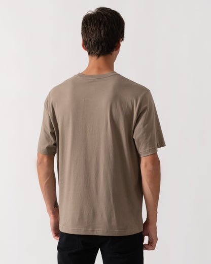 Moose Knuckles Mens Yul Classic T-Shirt - Ashen 1968