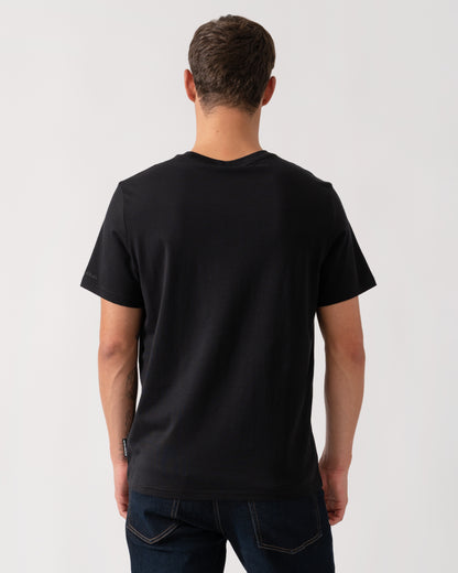 Moose Knuckles Chamblee Leaf Mens T-Shirt - Black 292