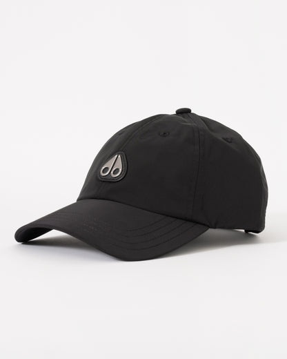 Moose Knuckles Crescent Logo Cap - Black 292
