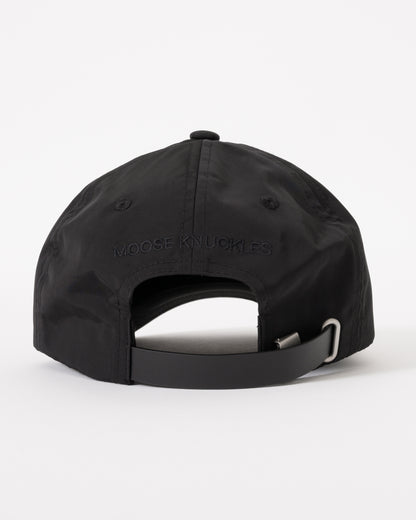 Moose Knuckles Crescent Logo Cap - Black 292