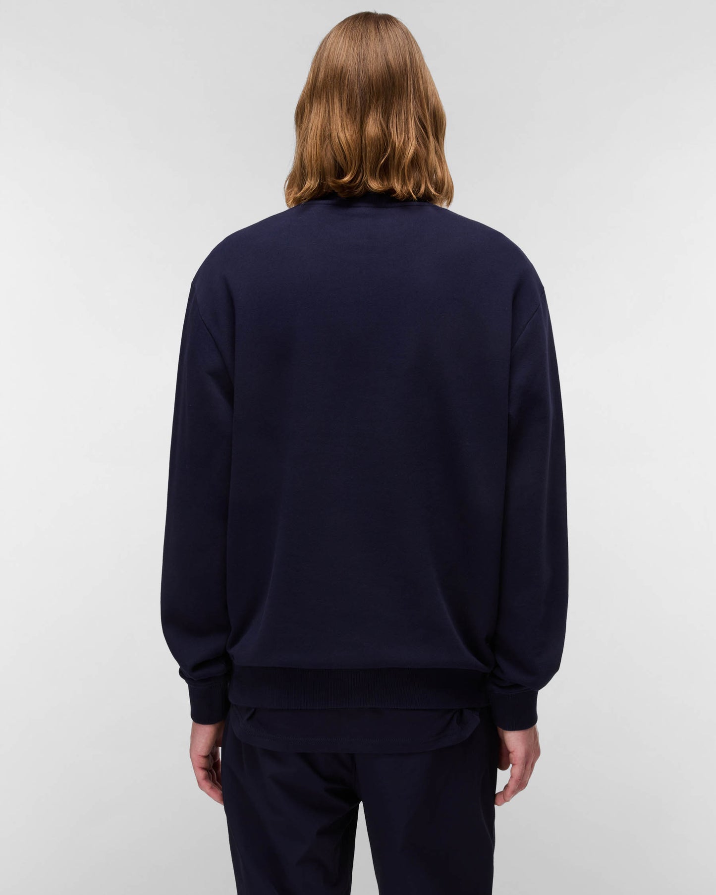 Napapijri Small Box Mens Crew Neck Sweatshirt - Blue Marine 176