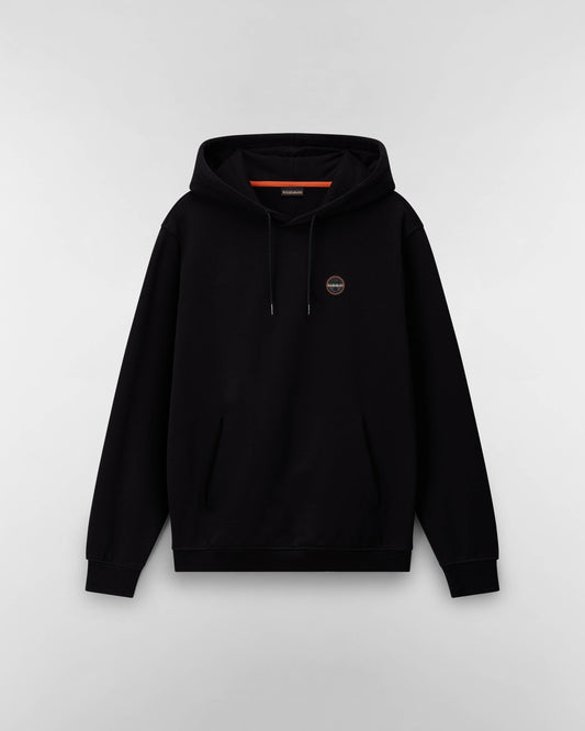 Napapijri Badge Mens Hoodie - Black Beauty 941