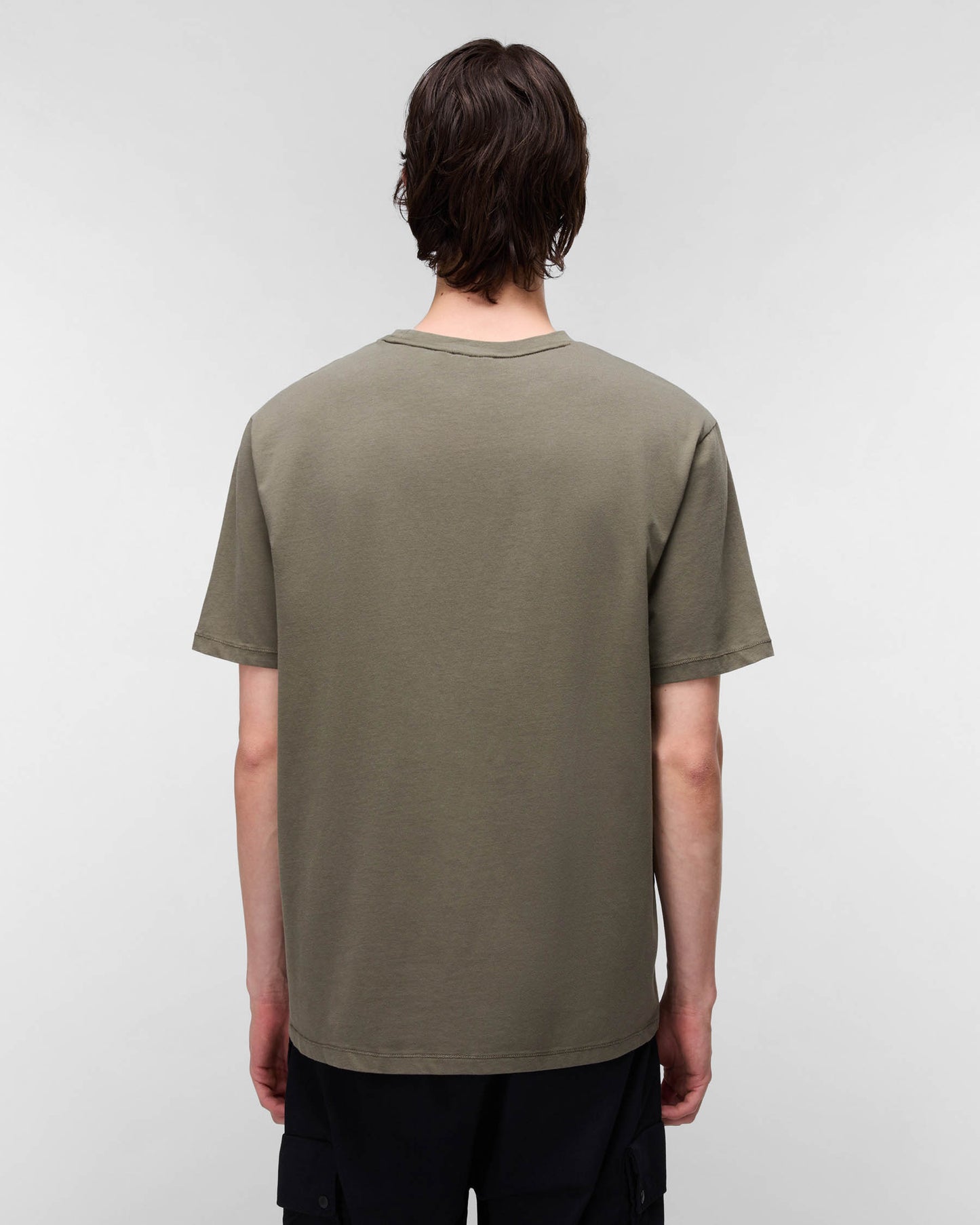 Napapijri Badge Mens Short Sleeve T-Shirt - Tea Leaf G0A