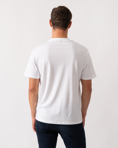 Napapijri Drapeau Mens Short Sleeve T-Shirt - Bright White 002