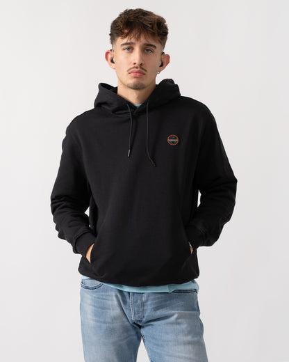 Napapijri Badge Mens Hoodie - Black Beauty 941