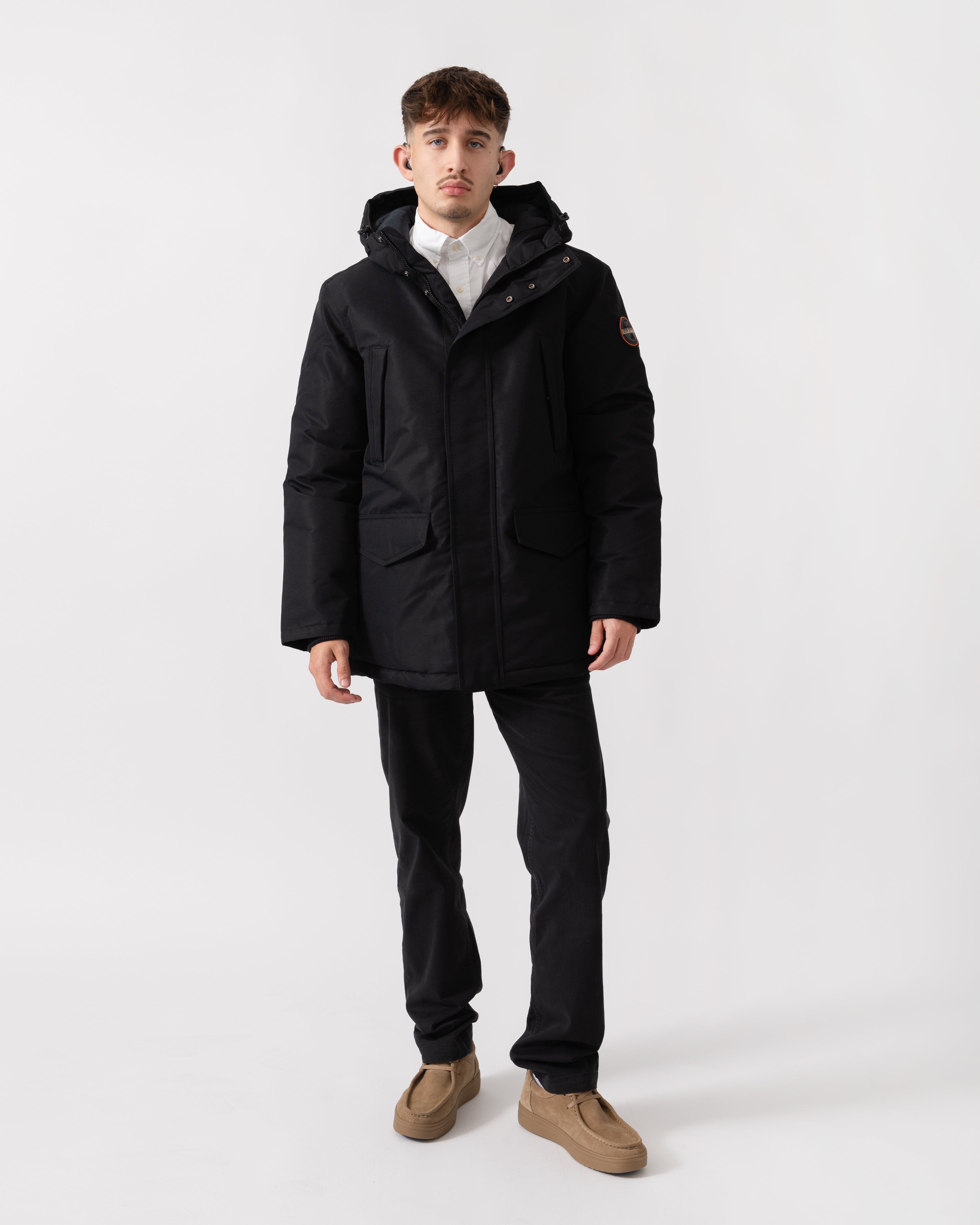 Napapijri Cornier 1 Mens Jacket - Black Beauty 941 – CHO