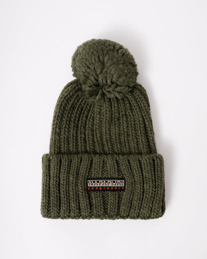 Napapijri Fea 2 Bobble Hat - Tea Leaf G0A