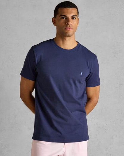 Joules Mens Everyday T-Shirt - Navy - CHO - Designer 