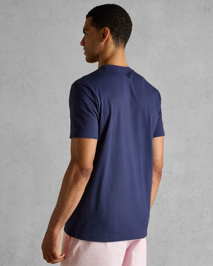 Joules Mens Everyday T-Shirt - Navy - CHO - Designer 