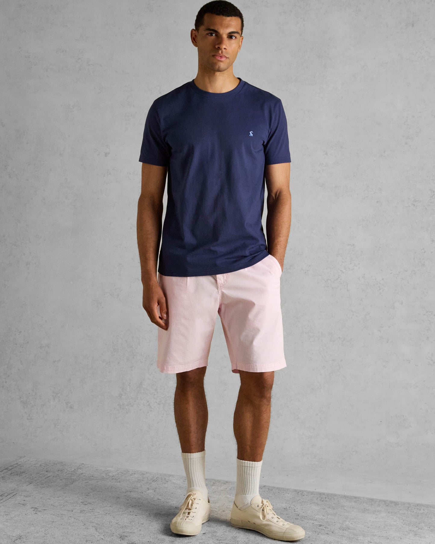 Joules Mens Everyday T-Shirt - Navy - CHO - Designer 