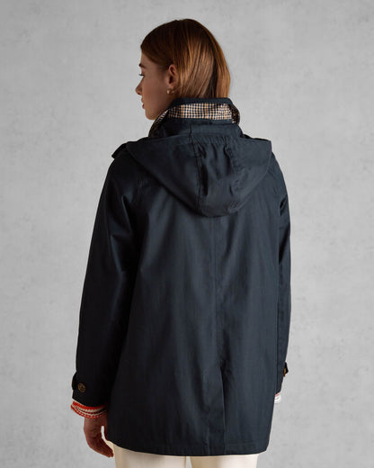 Joules Rainmore Womens Jacket - Navy - CHO - Designer 