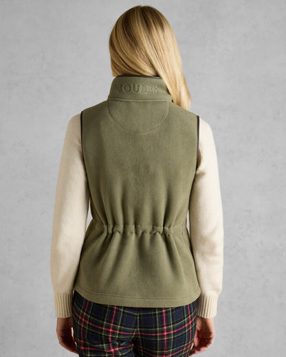 Joules Womens Heritage Gilet - Light Green - CHO - Designer Womens Fleece Gilets