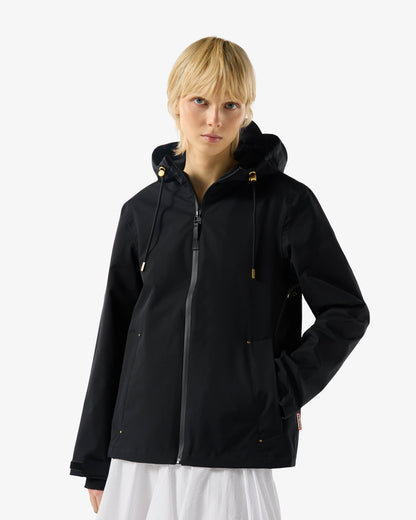 Hunter Womens Original Lightweight Waterproof Jacket - Black