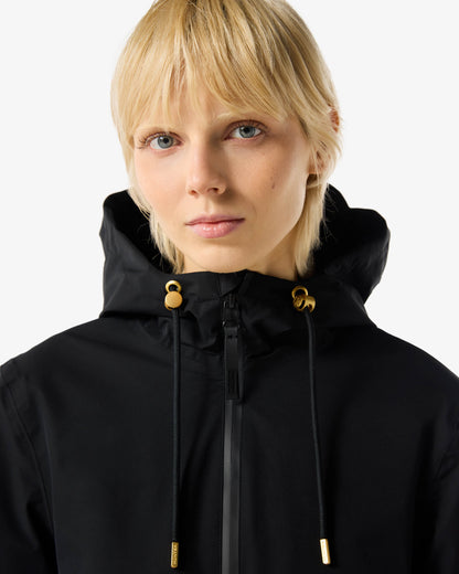 Hunter Womens Original Lightweight Waterproof Jacket - Black