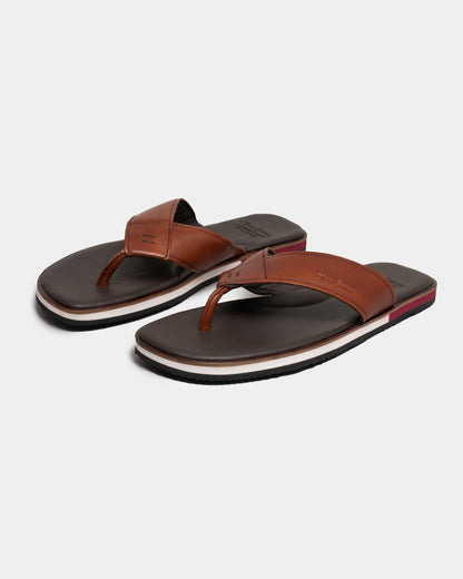 Oliver Sweeney Saltash Leather Mens Flip Flops