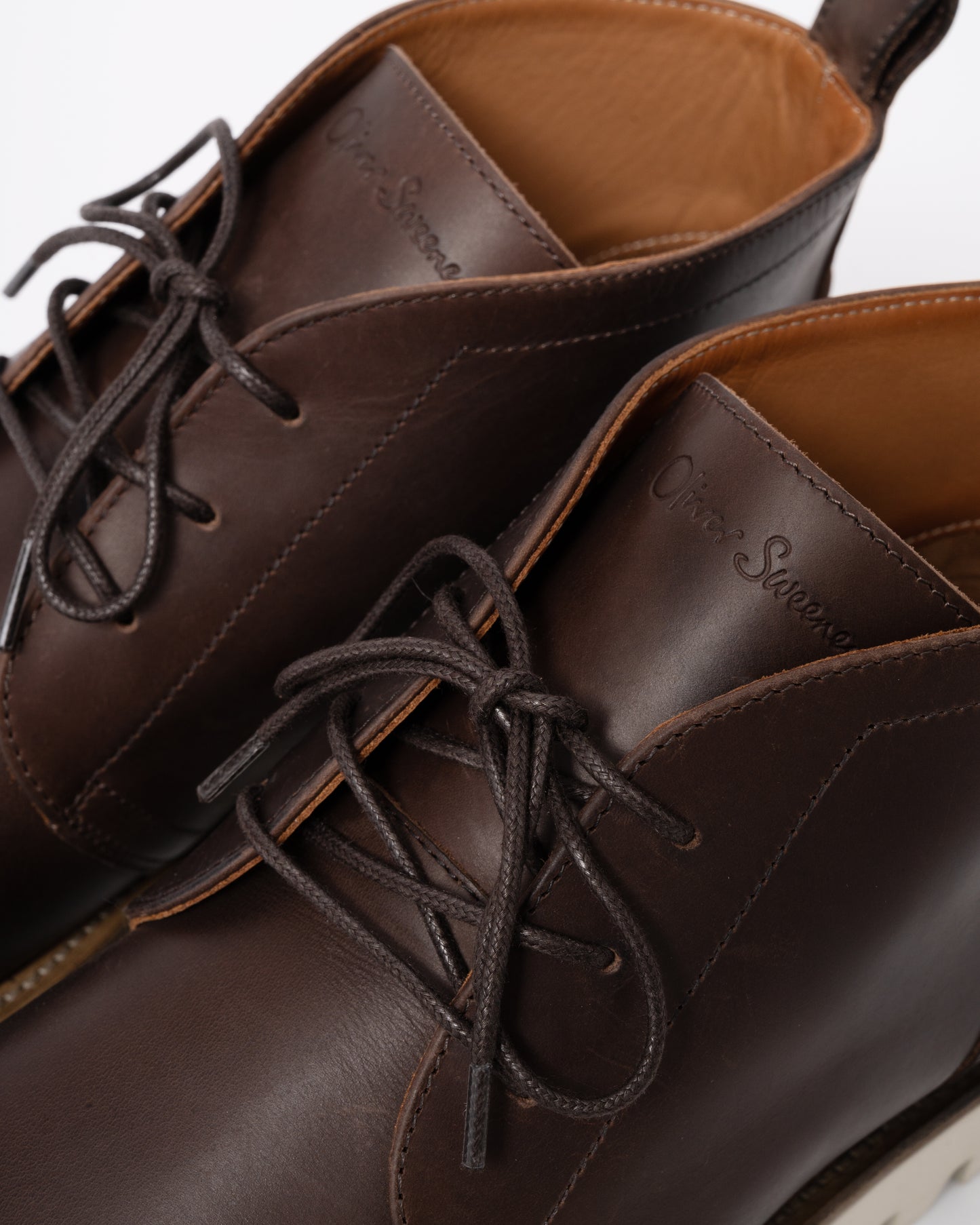 Oliver Sweeney Fatima Mens Chukka Boots - Dark Brown
