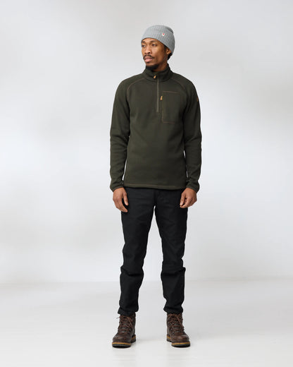 Fjallraven Ovik Mens Half Zip Fleece