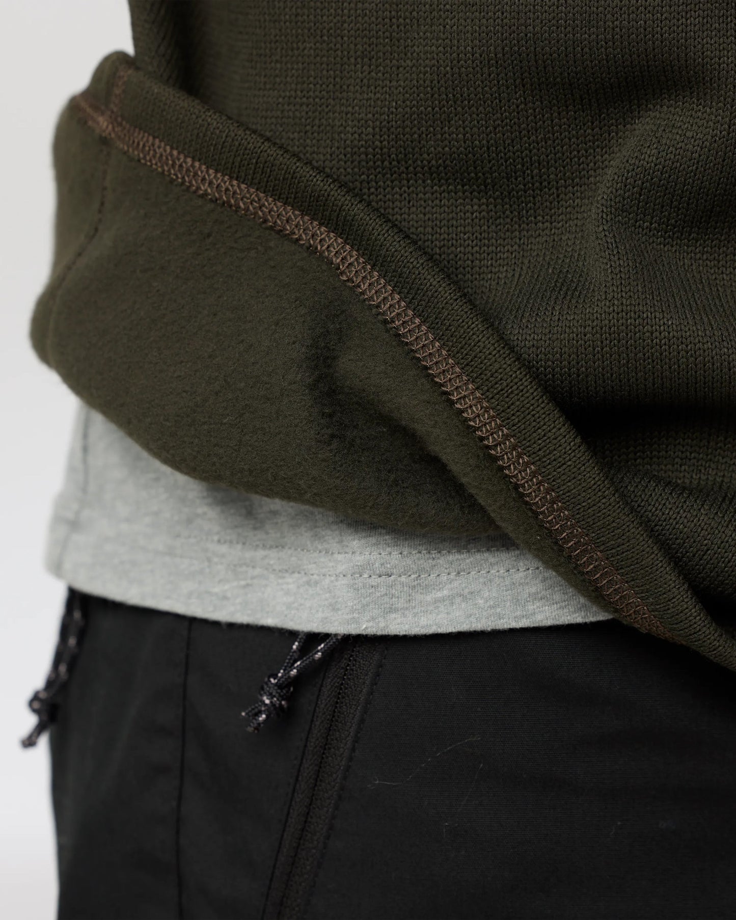 Fjallraven Ovik Mens Half Zip Fleece - Deep Forest 662