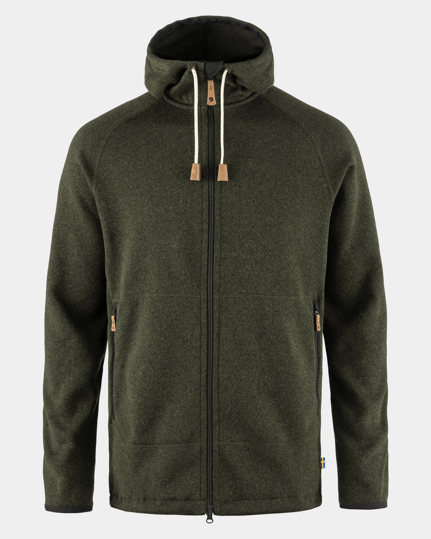 Fjallraven Ovik Fleece Hoodie - Deep Forest 662
