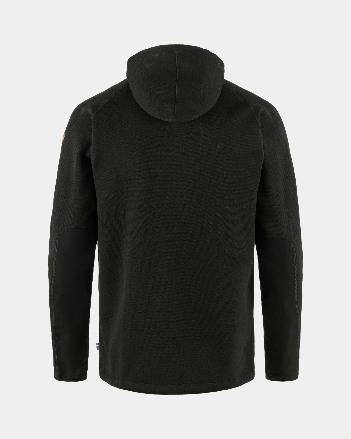 Fjallraven Ovik Mens Fleece Hoodie - Black 550 | CHO | Designer Mens Hoodies