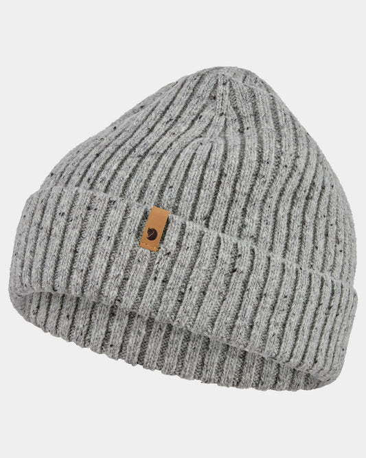 Fjallraven Övik Neps Unisex Beanie - Grey 020 | CHO | Designer Unisex Beanies
