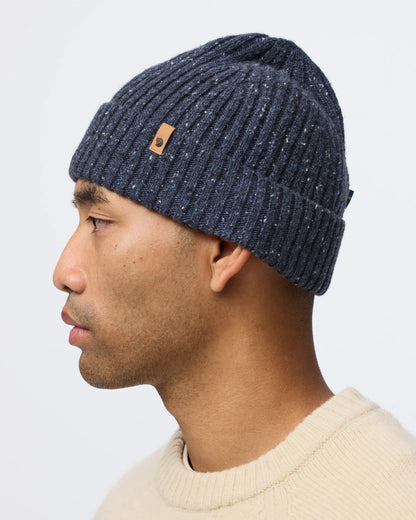 Fjallraven Övik Neps Unisex Beanie - Dark Navy 555