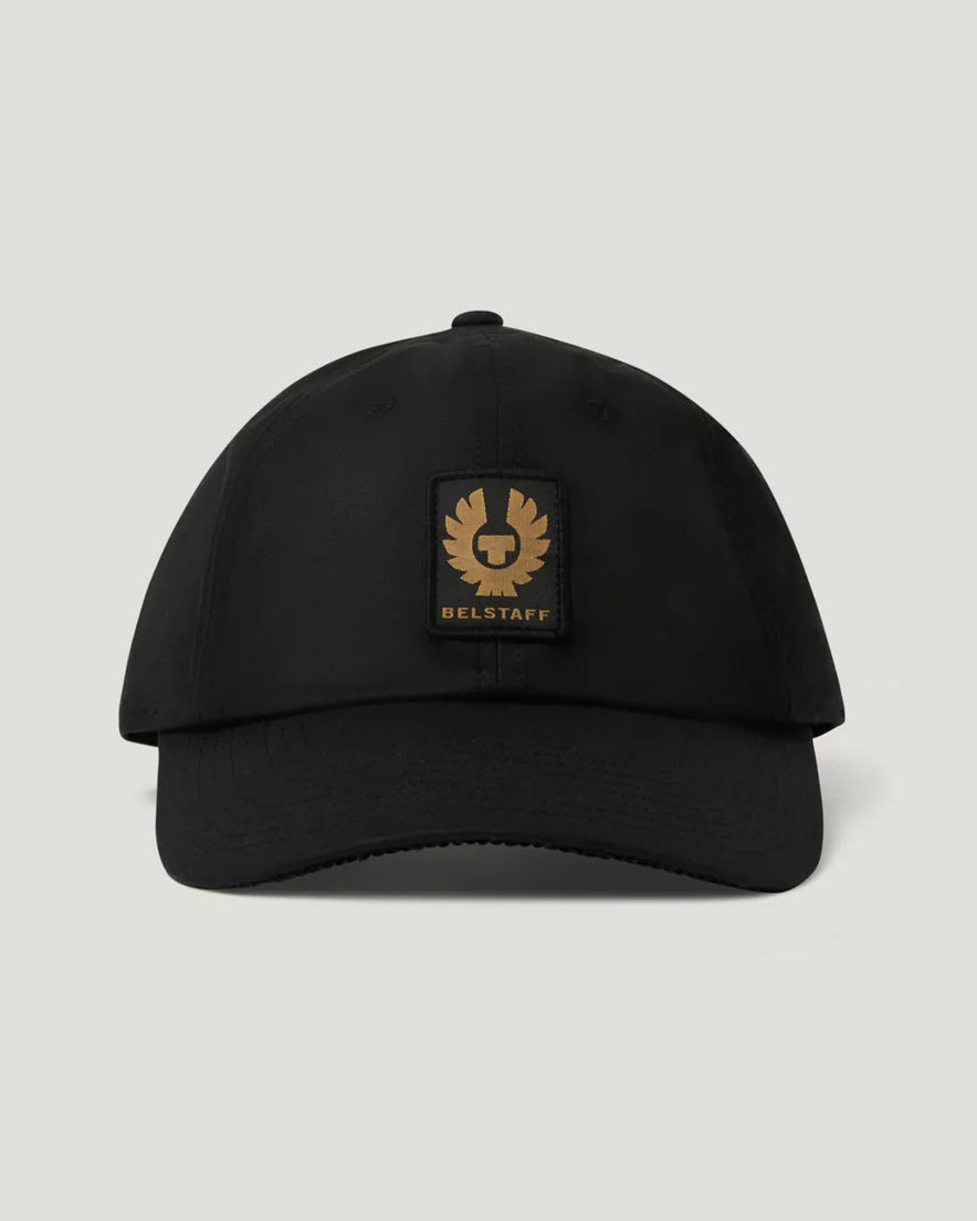 Belstaff Phoenix Patch Wax Cap - Black