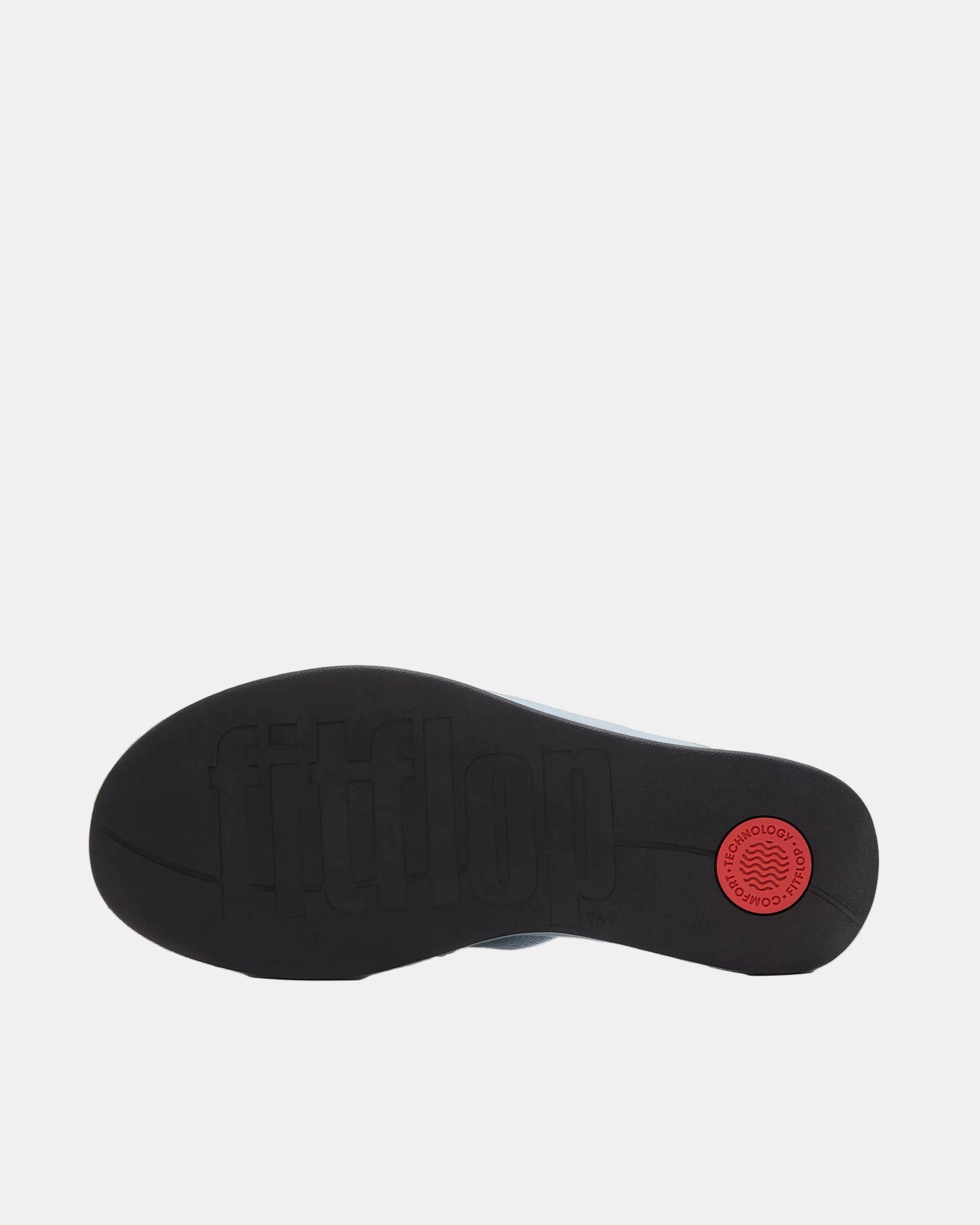 FitFlop Womens PLATFFORMS Denim Wedge Toe - Post Sandals - Light Denim E01 | [shop_name] | Designer Womens Sandals