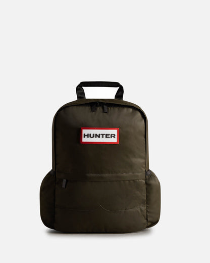 Hunter Nylon Backpack Small - Dark Olive