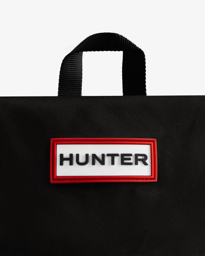 Hunter Nylon Mini Topclip Backpack - Black