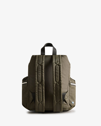 Hunter Nylon Mini Topclip Backpack - Dark Olive