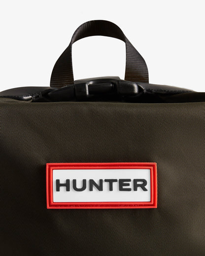Hunter Nylon Mini Topclip Backpack - Dark Olive