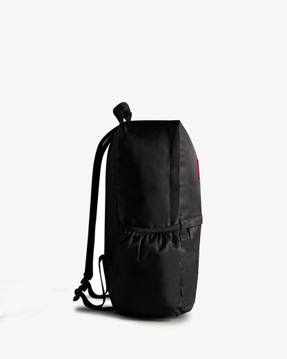 Hunter Nylon Large Backpack - Black