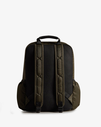 Hunter Nylon Large Backpack - Dark Olive