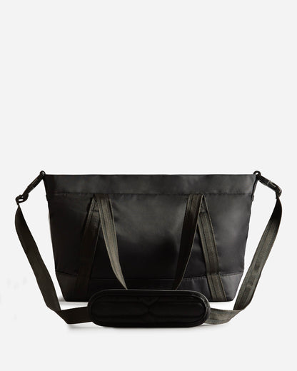 Hunter Nylon Midi Topclip Tote - Black