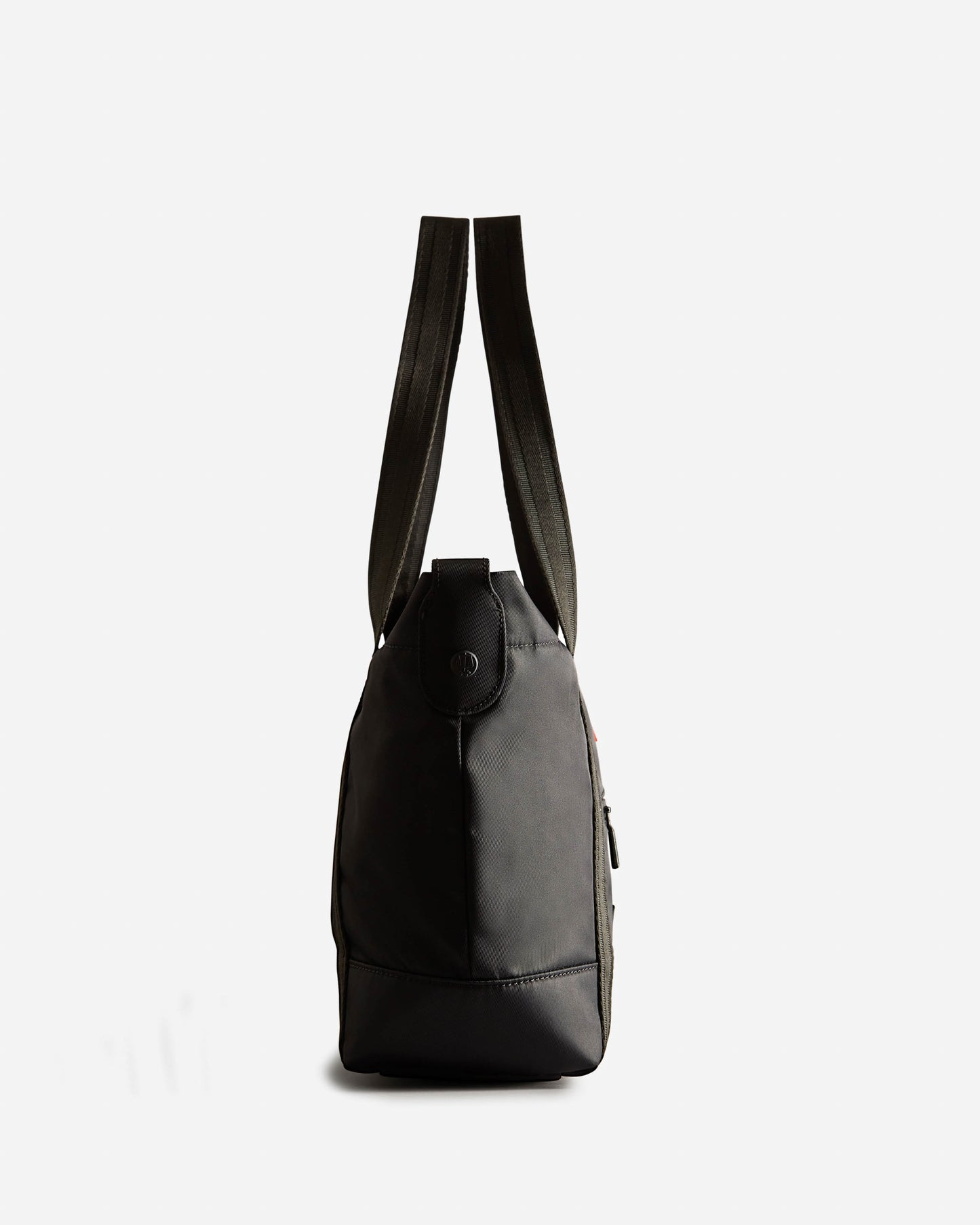 Hunter Nylon Midi Topclip Tote - Black