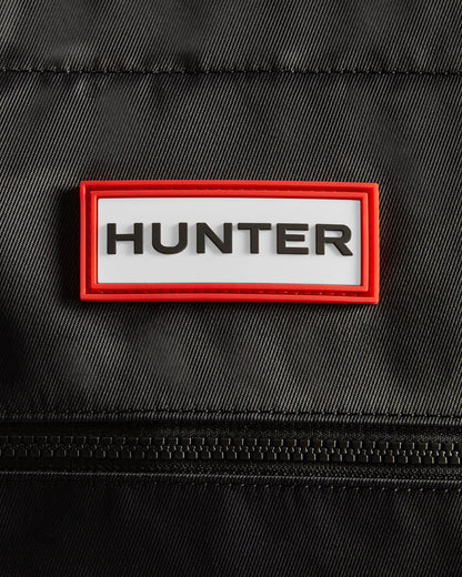 Hunter Nylon Midi Topclip Tote - Black