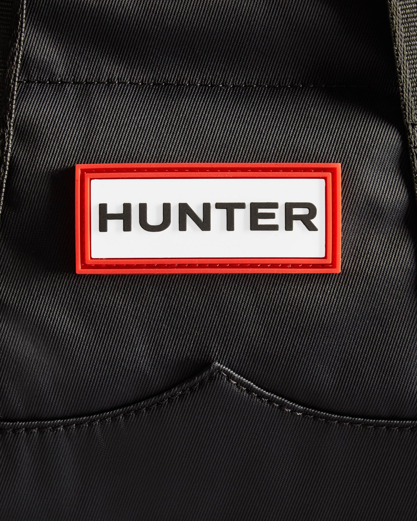 Hunter Nylon Mini Topclip Tote - Black