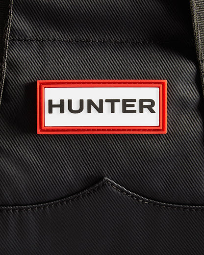 Hunter Nylon Mini Topclip Tote - Black