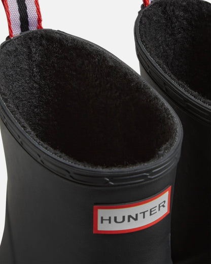 Hunter Mens Play Short Insulated Boot - Black