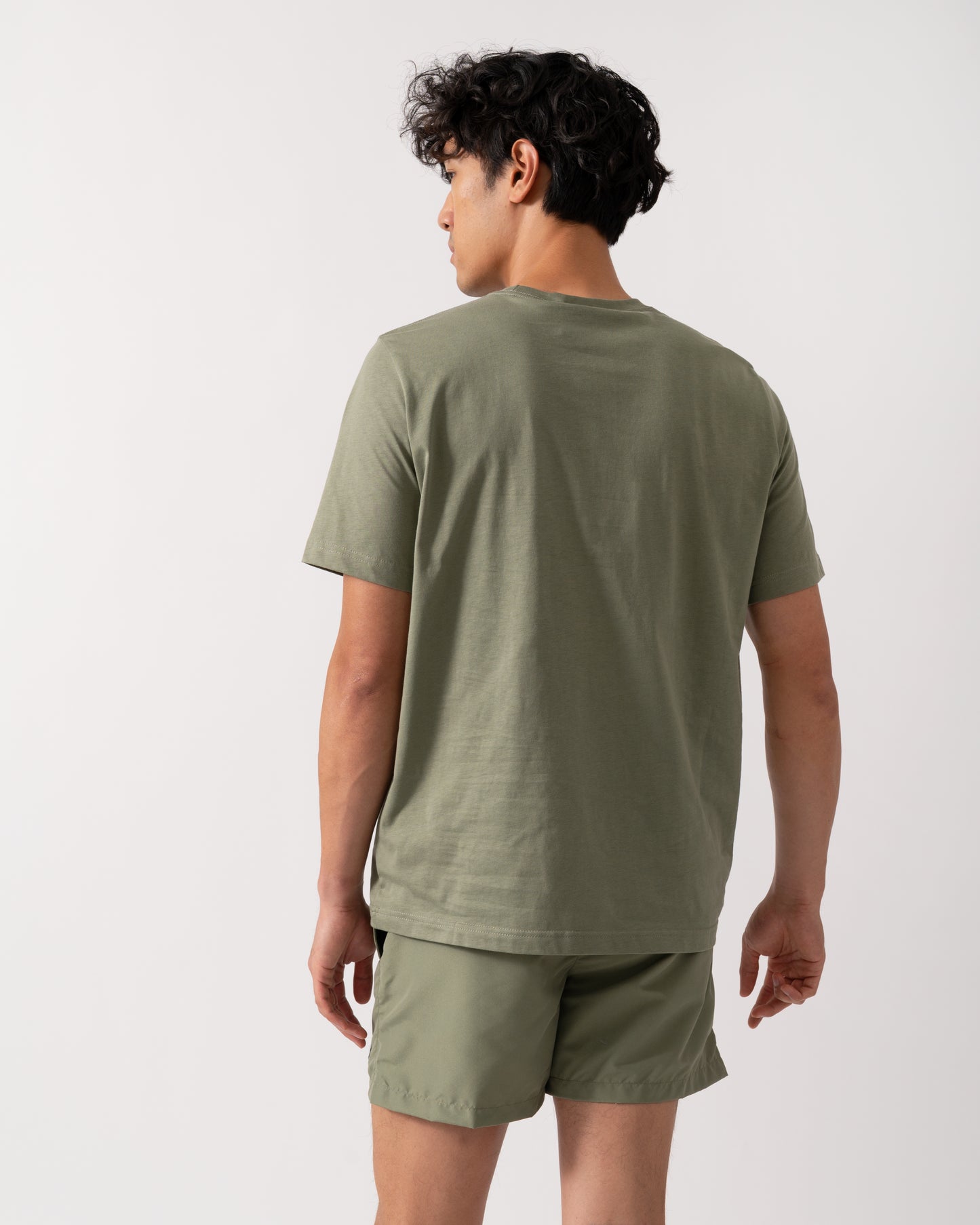 PS Paul Smith Mens Regular Fit Short Sleeve Zebra T-Shirt - 34C Washed Green