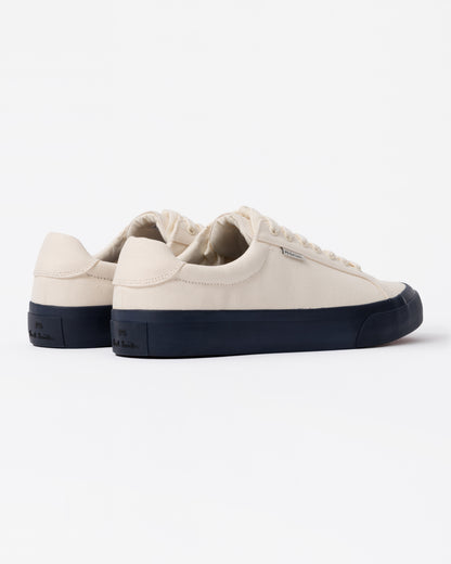 Discover designer mens trainers with Paul Smith's Amos Canvas Mens Trainers in 02 White