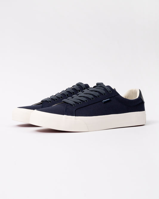 PS Paul Smith Amos Canvas Mens Trainers in 47 Navy