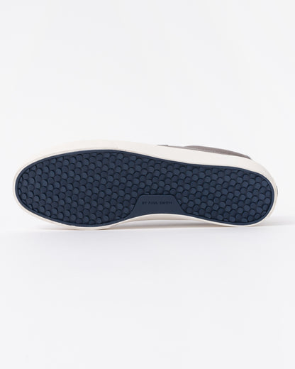 Discover designer mens trainers with Paul Smith's Amos Canvas Mens Trainers in 70 Grey