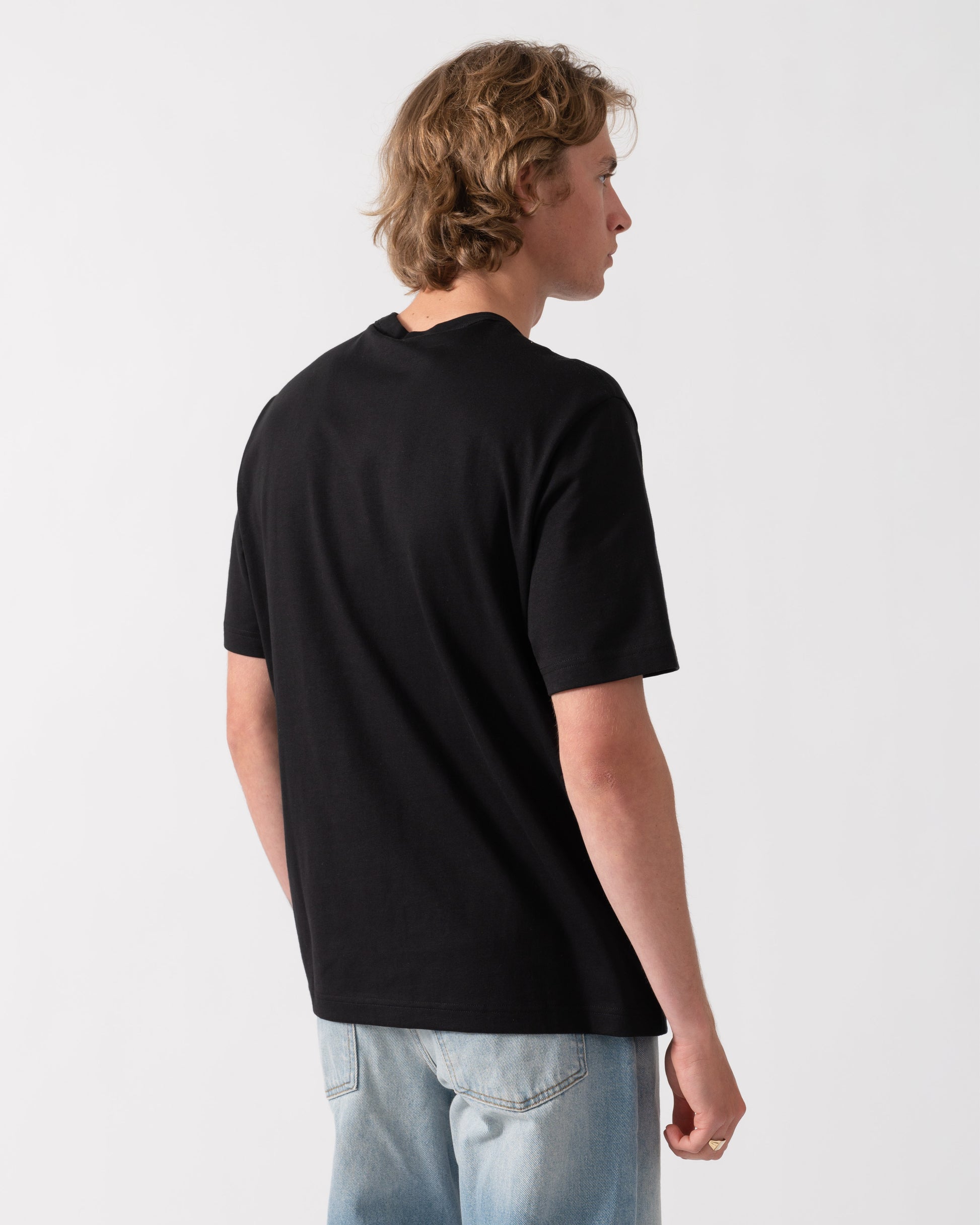 PS Paul Smith Mens Casual Fit Skulls T-Shirt - 79 Black | CHO | Designer Mens T-Shirts