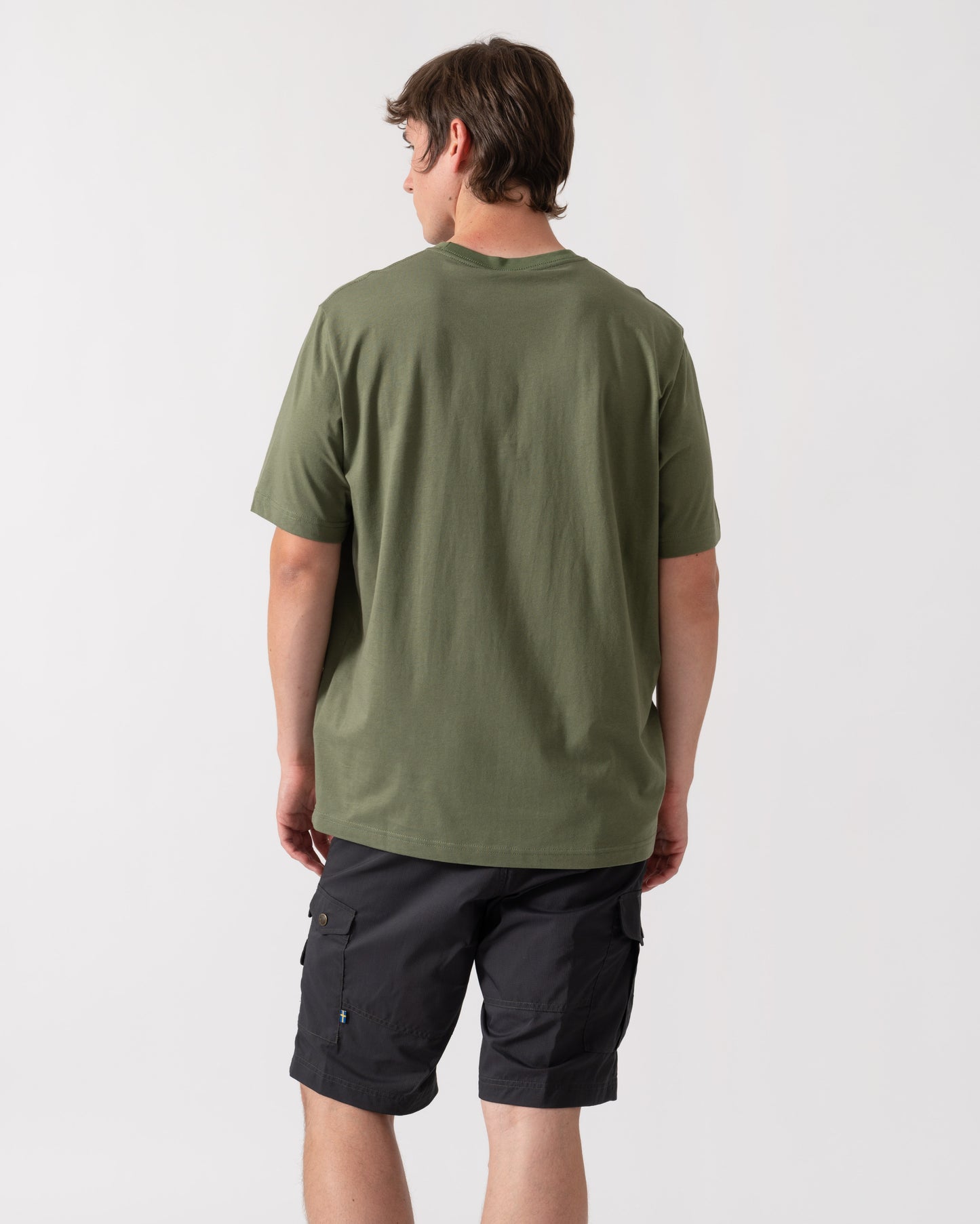 PS Paul Smith Mens Organic Cotton Zebra Logo T-Shirt - 35E Green