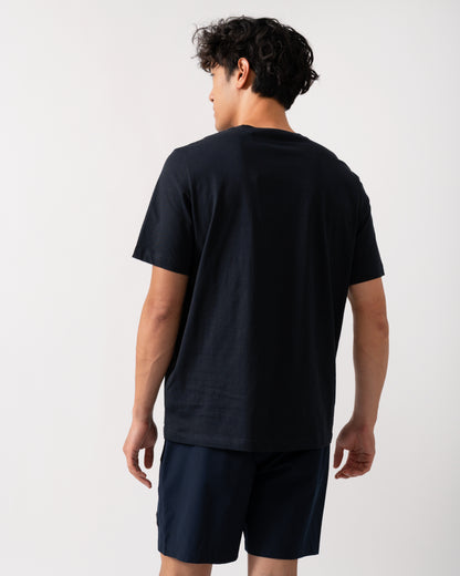 PS Paul Smith Mens Regular Fit Cutout Zebra T-Shirt - 49 Very Dark Navy