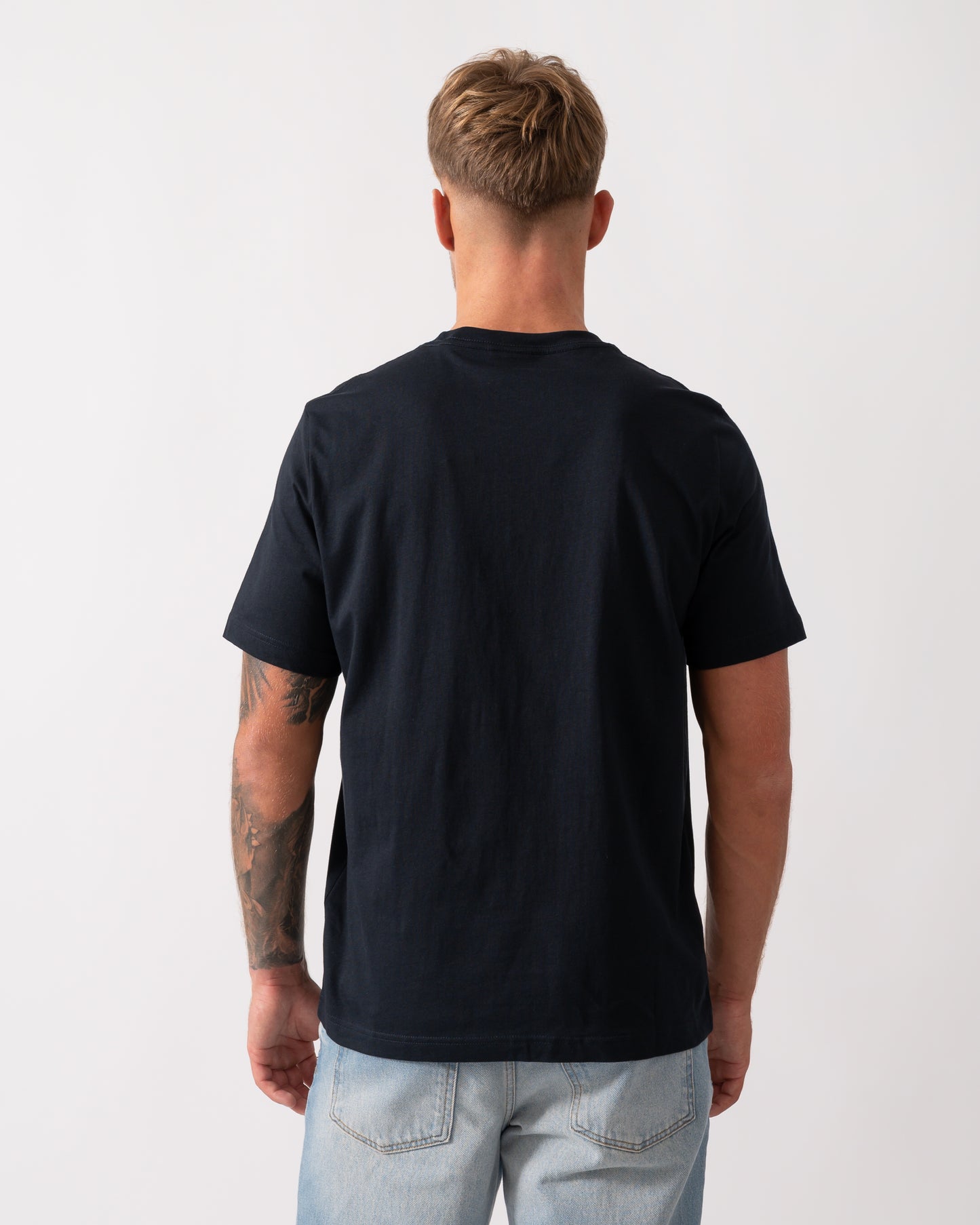 PS Paul Smith Mens Regular Fit Robots Graphic T-Shirt - 49 Very Dark Navy - CHO - Designer Mens Short Sleeve T-Shirts & Tops