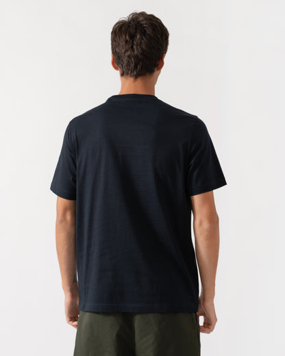 Back of PS Paul Smith Mens Regular Fit Seed Packets Graphic T-Shirt - 49 Very Dark Navy