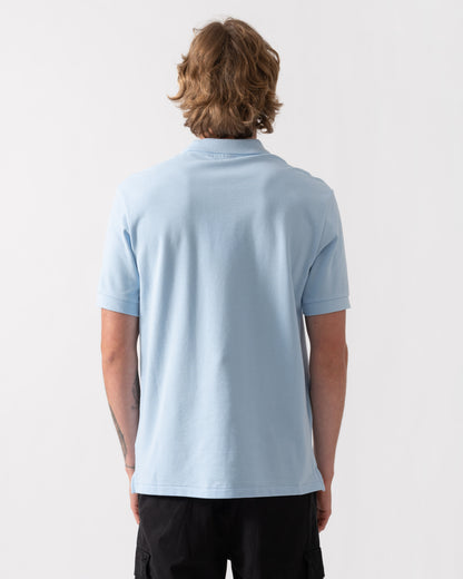 PS Paul Smith Mens Regular Fit Short Sleeve Zebra Logo Polo Shirt M2R-183K-WZEBRA - 41E Blue | CHO | Designer Mens Short Sleeve Polo Shirts